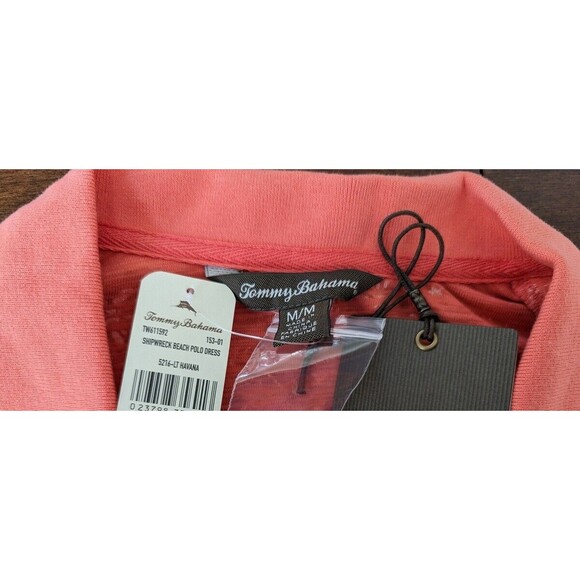 Tommy Bahama Womens Dress Palm Trees Shipwreck Light Orange Size S - Picture 6 of 6